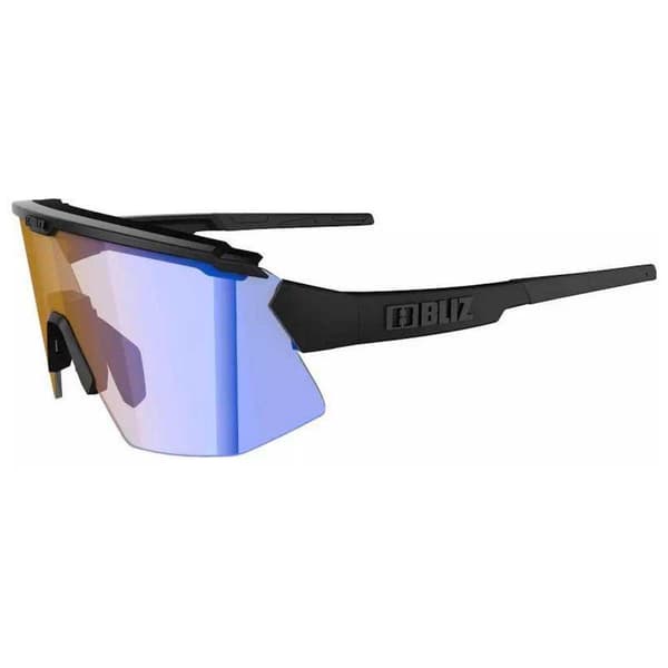 Bliz Solglasögon Breeze Nano Optics Nordic Light Svart Coral - Orange With Blue Multicoating/CAT1 + Brown With Silver Mirror/CAT3