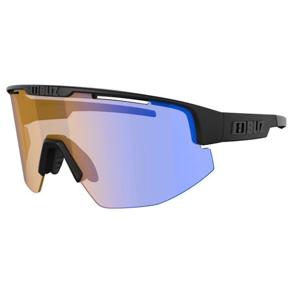 Bliz Solbriller Matrix Nano Optics Nordic Light Sort Coral - Amber With Blue Multicoating/CAT1
