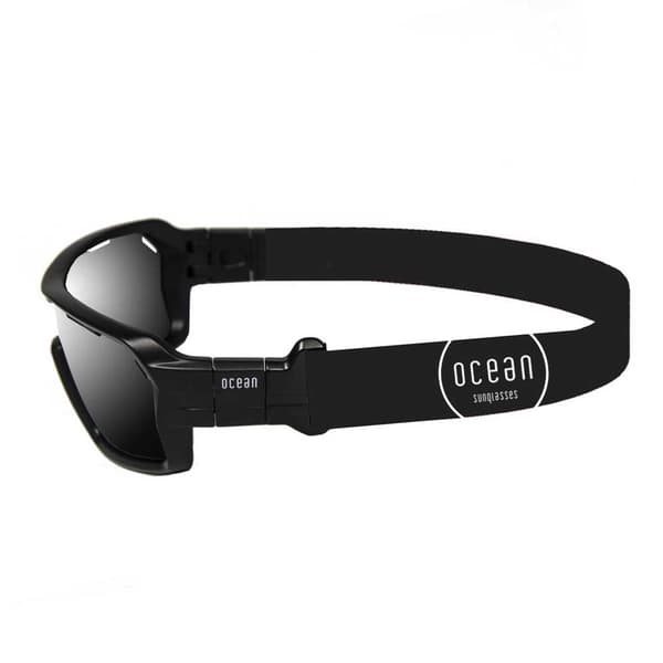 Ocean Sunglasses Solglasögon Chameleon Svart Black Strap / CAT3 Man