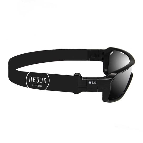 Ocean Sunglasses Solglasögon Chameleon Svart Black Strap / CAT3 Man
