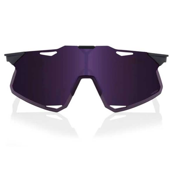 100percent Solbriller Hypercraft Sort Dark Purple Lens/CAT3