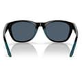 Miniatyrbillede 4 af 7: Costa Polariserede Solbriller Aleta Sort Gray 580P/CAT3 Kvinde