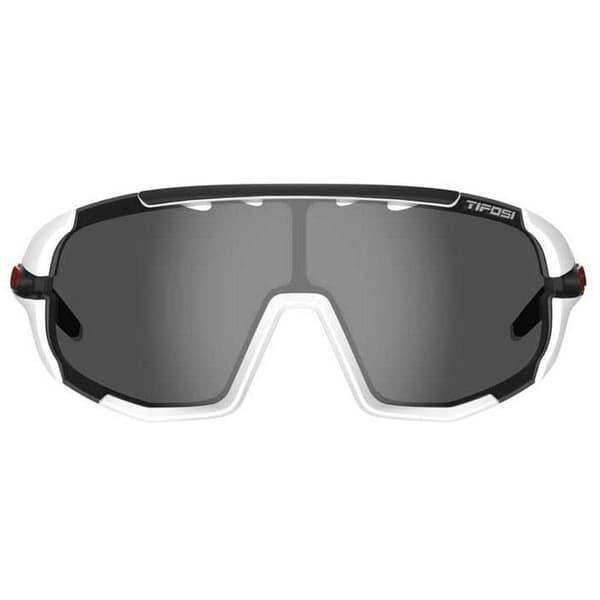 Tifosi Udskiftelige Solbriller Sledge Hvid,Sort Smoke/CAT3 + AC Red/CAT2 + Clear/CAT0