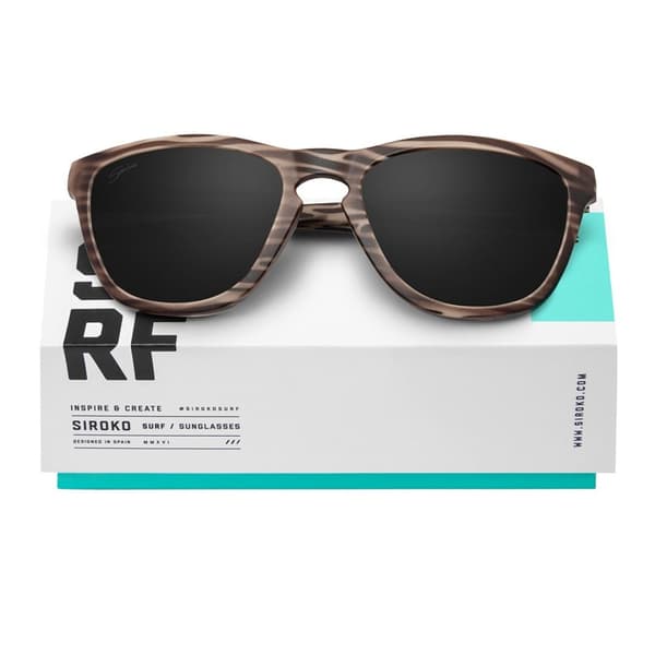 Siroko Polarisoidut Aurinkolasit Rodiles Ruskea Black/CAT3