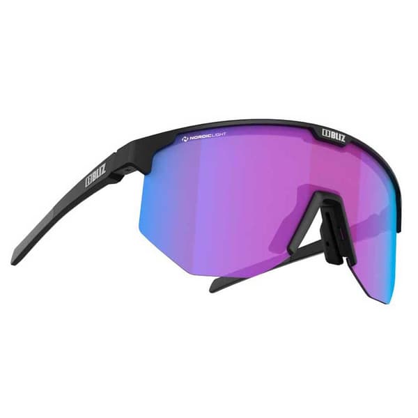 Bliz Solbriller Hero Nano Optics Nordic Light Sort Violet Blue Multi/CAT2