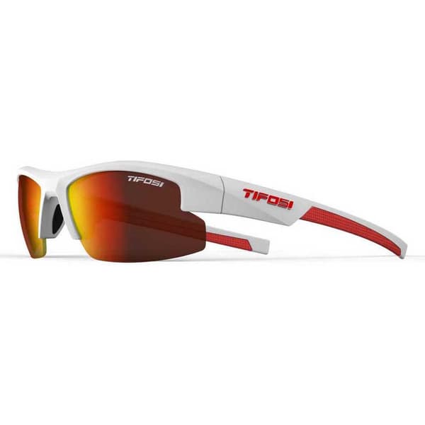Tifosi Solbriller Shutout Hvid Smoke Red/CAT3