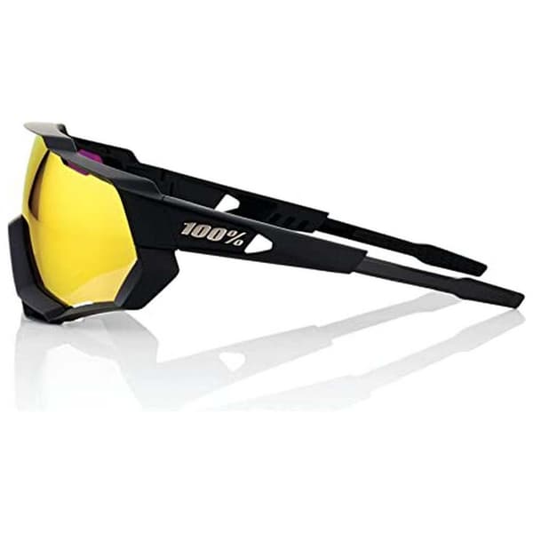 100percent Aurinkolasit Speedtrap Musta Hiper Red Multilayer Mirror/CAT3