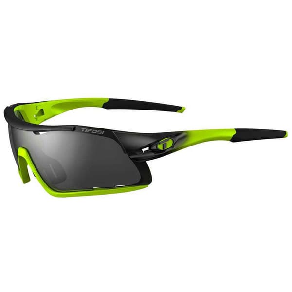 Tifosi Utbytbara Solglasögon Davos Gul,Svart Smoke/CAT3 + AC Red/CAT2 + Clear/CAT0