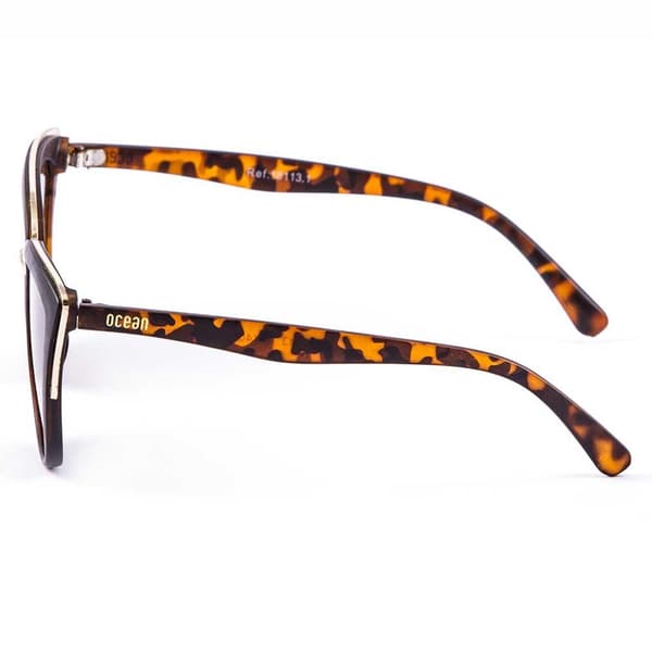 Ocean Sunglasses Solglasögon Cat Eye Brun Brown Flat/CAT2 Man
