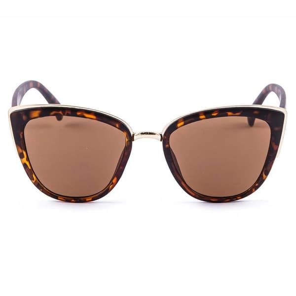 Ocean Sunglasses Solglasögon Cat Eye Brun Brown Flat/CAT2 Man