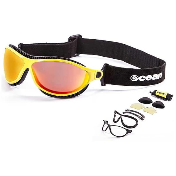 Ocean Sunglasses Solglasögon Tierra De Fuego Röd Revo Red / CAT3 Man
