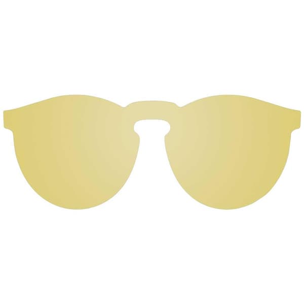 Ocean Sunglasses Solglasögon Ibiza Gul Space Flat Revo Gold/CAT3 Man