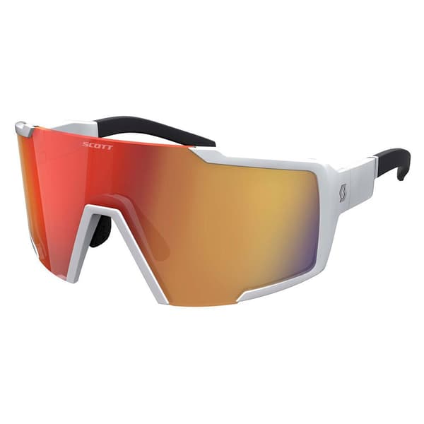 Scott Solbriller Shield Compact Transparent Red Chrome/CAT3