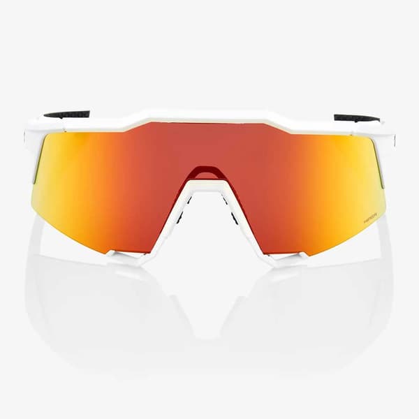 100percent Aurinkolasit Speedcraft Valkoinen Hiper Red Multilayer Mirror/CAT3