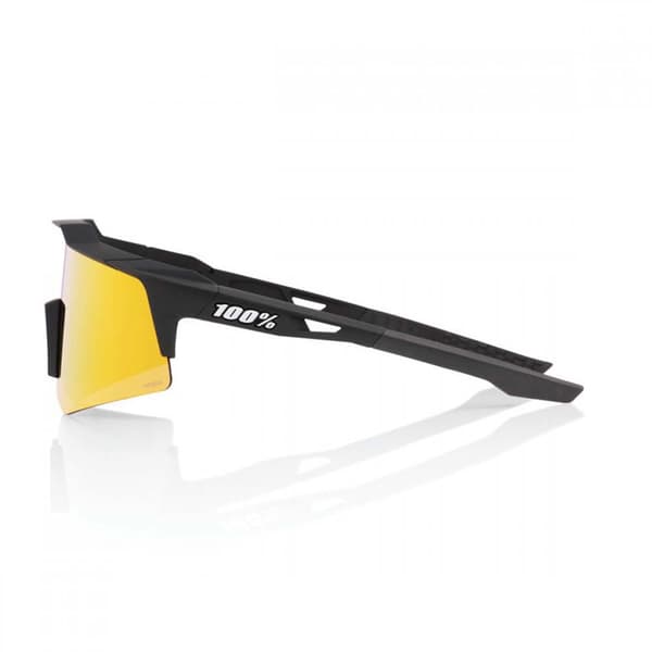 100percent Solglasögon Speedcraft Xs Svart Hiper Red Multilayer/CAT3