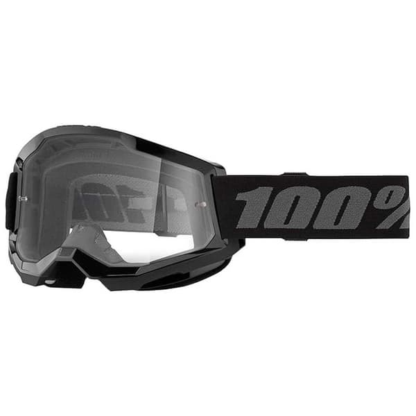 100percent Aurinkolasit Strata 2 Musta Clear Lens/CAT0