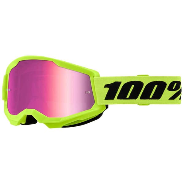 100percent Solbriller Strata 2 Grøn,Rosa Mirror Pink Lens/CAT3