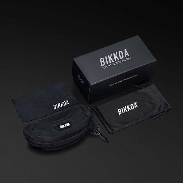 Bikkoa Kol Padel Solglasögon Goat Svart