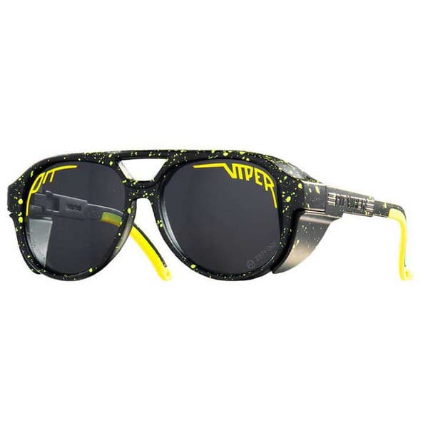 Pit Viper Solglasögon Thes Cosmos Polarized Guld Smoke Polarized z87/CAT3 Man