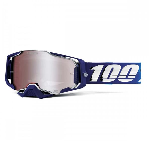 100percent Beskyttelsesbriller Armega Transparent Silver Flash Lens/CAT3