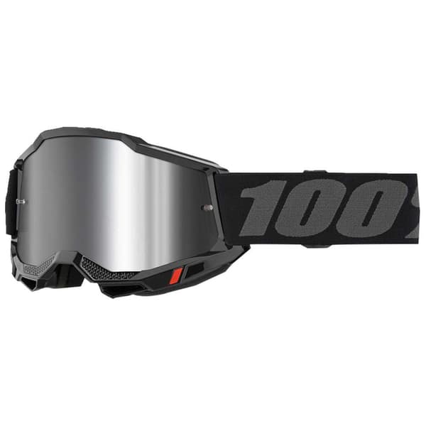 100percent Glasögon Accuri 2 Svart Mirror Blue Lens/CAT3