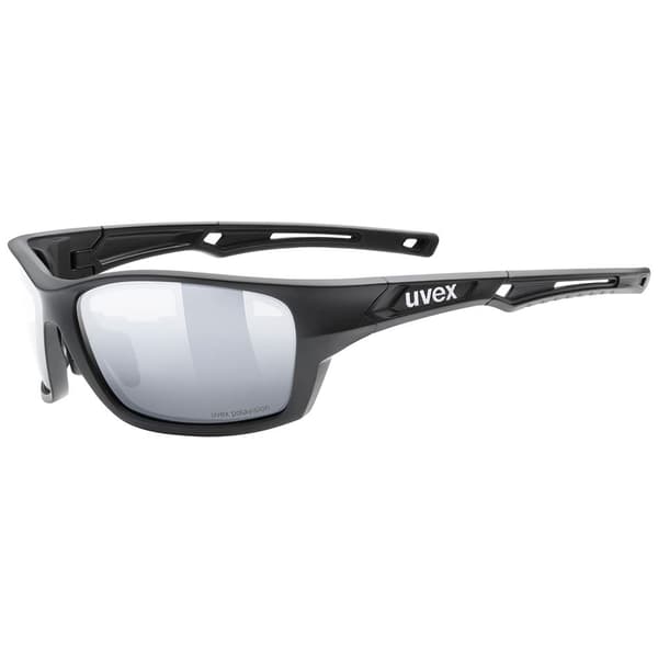 Uvex Peili Aurinkolasit Sportstyle 232 Polarvision Musta Mirror Silver/CAT3