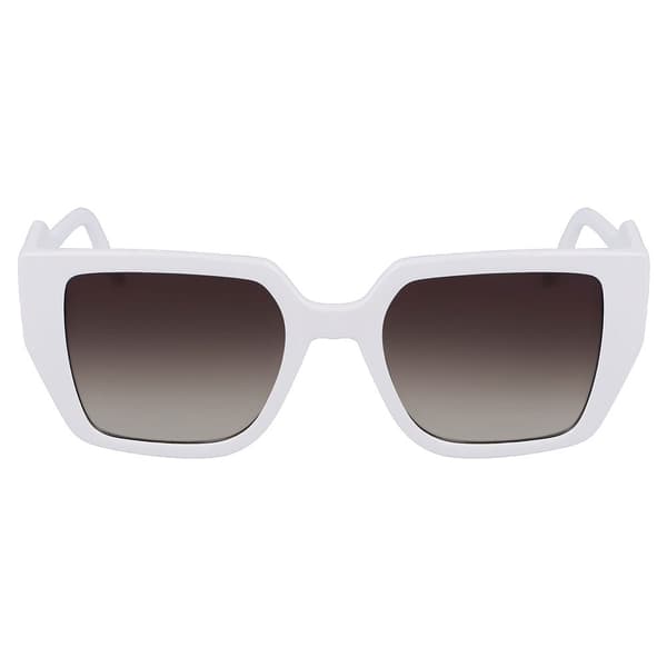 Karl Lagerfeld Aurinkolasit 6098s Valkoinen White Mies