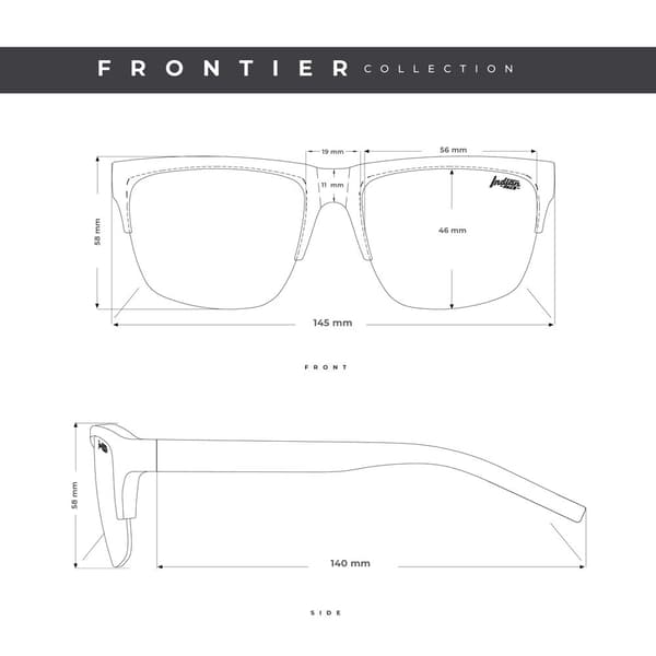 The Indian Face Polariseret Solbriller Frontier Brun Mand