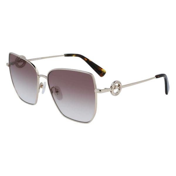 Longchamp Solbriller 169s Gylden Medium Yellow Mand