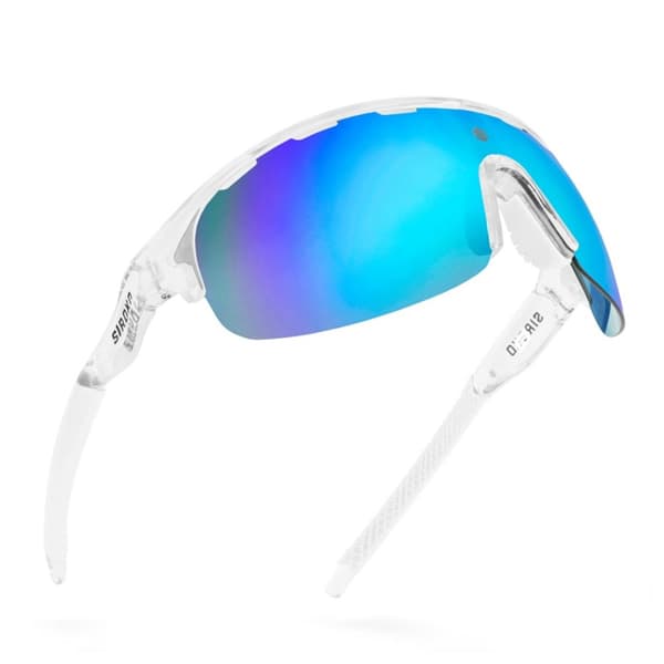 Siroko Solglasögon K3 Quebec Vit Blue Mirror/CAT3