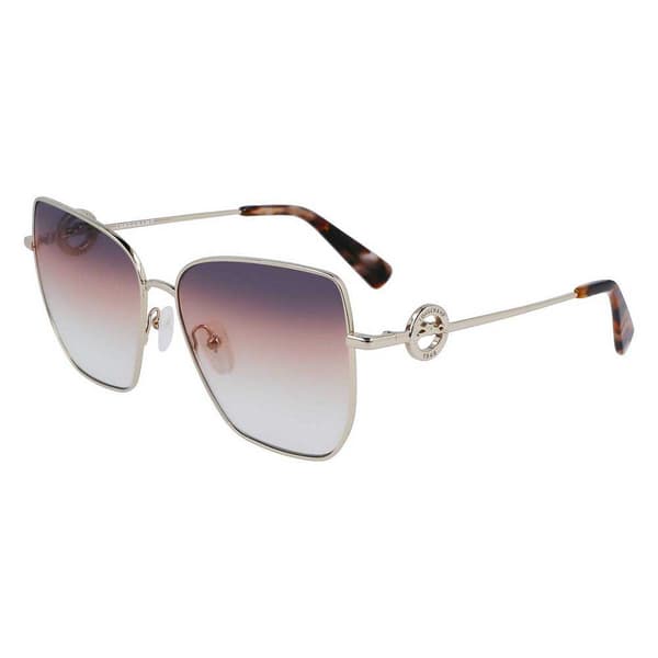 Longchamp Solglasögon 169s Guld Medium Yellow Man