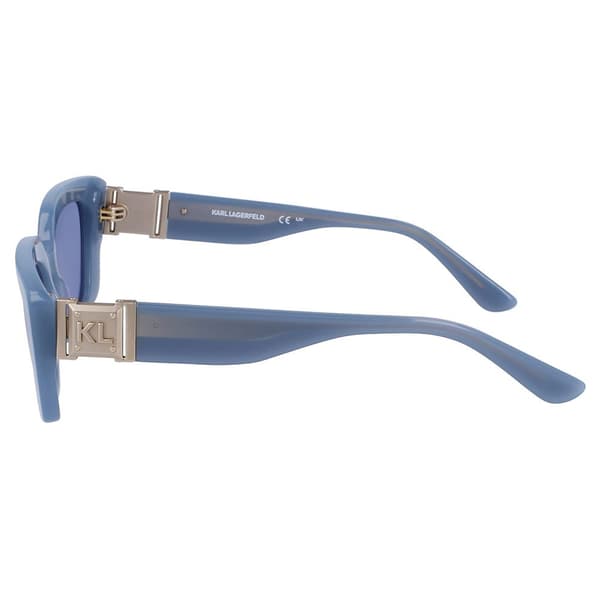 Karl Lagerfeld Solglasögon Kl6125s Blå Light Blue/CAT2 Man