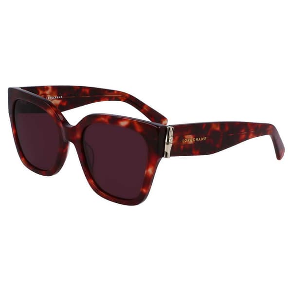 Longchamp Aurinkolasit 732s Punainen Red Tortoise Mies