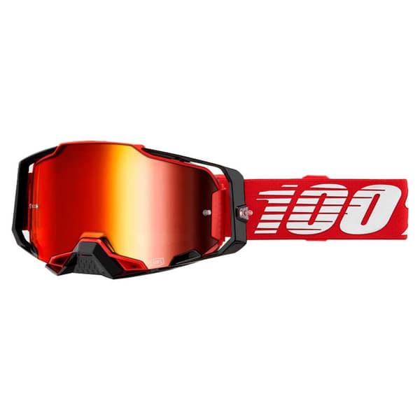 100percent Beskyttelsesbriller Armega Rød Mirror Red Lens/CAT3
