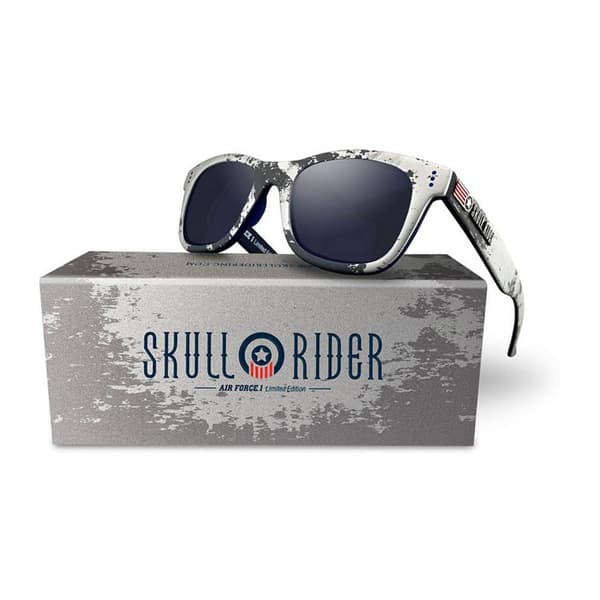 Skull Rider Solbriller Air Force One New Grå  Mand