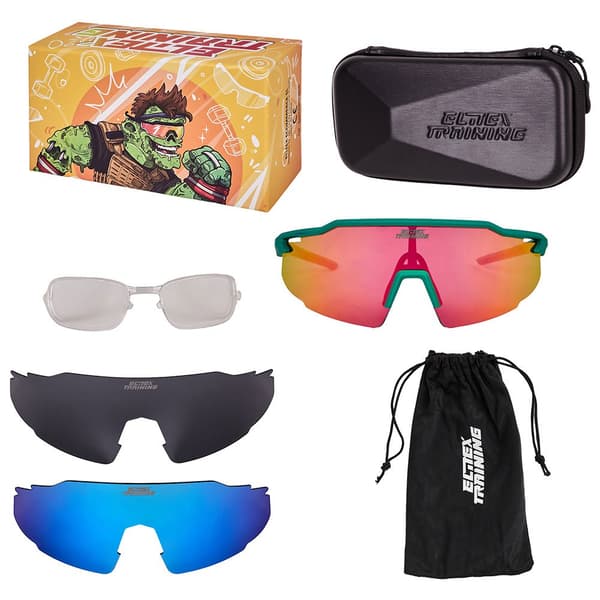 Elitex Training Urheilulasit Polarisoidut Aurinkolasit Vision One Oranssi