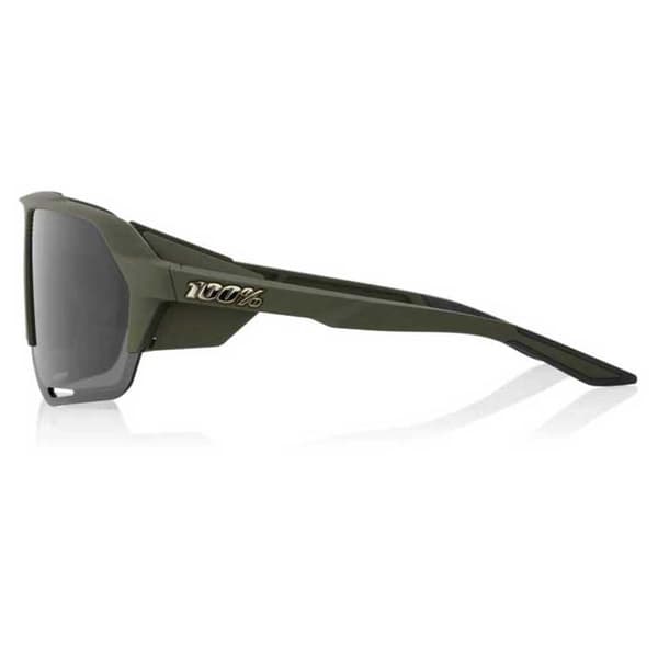 100percent Solbriller Norvik Sort Smoke Mirror/CAT3