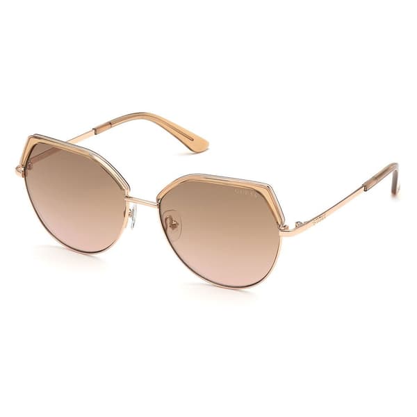 Guess Solbriller Gu7736 Beige 58 Mand