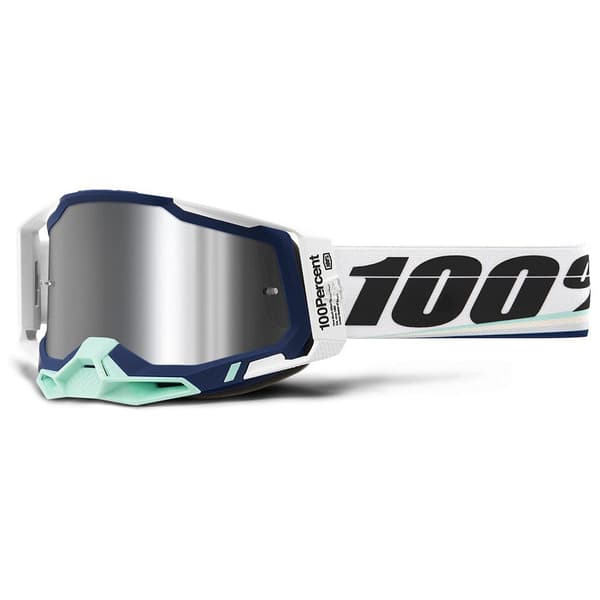 100percent Suojalasit Racecrfat 2 Hopeinen Silver Flash Mirror/CAT3