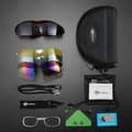 Miniatyrbild 6 av 6: Rockbros photochromic UV400 Cykelglasögon - Vit