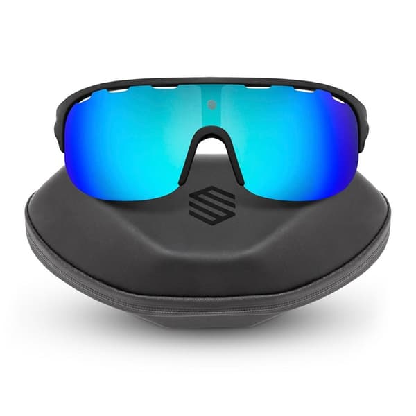 Siroko Solglasögon K3 Triathlon Svart Blue Mirror/CAT3