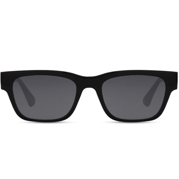 Ajattomat Mustat Aurinkolasit Mustilla Linsseillä - Unisex