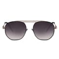 Miniatyrbillede 2 af 3: Aviator solbriller - guld med sort linse