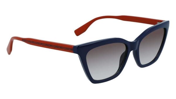 Karl Lagerfeld Solglasögon - KL6061S - 47968 424 blå sula Herracetat, Standard, 56 47968 Solglasögon, 56 Unisex