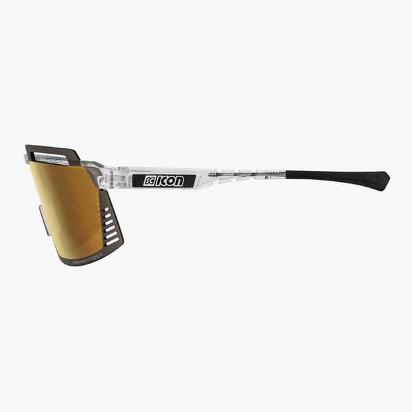 Scicon Solbriller Aerowatt Gylden Clear/CAT0 + Multimirror Bronze/CAT3