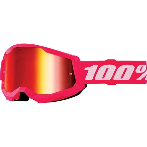 100percent Solglasögon Strata 2 Röd Mirror Red Lens/CAT3