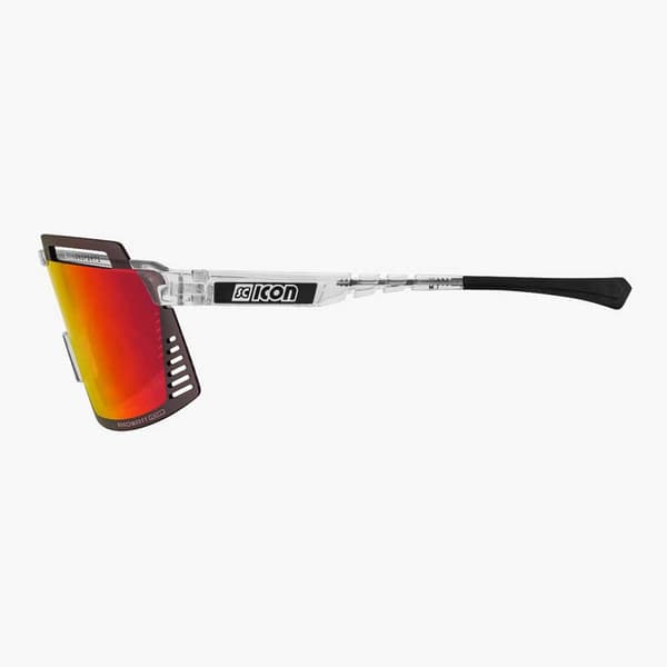 Scicon Solglasögon Aerowatt Foza Durchsichtig Clear/CAT0 + Multimirror Red/CAT3