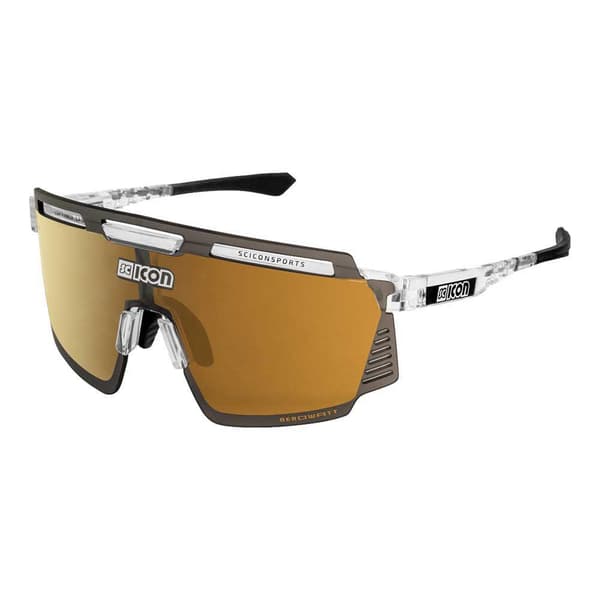 Scicon Solglasögon Aerowatt Guld Clear/CAT0 + Multimirror Bronze/CAT3