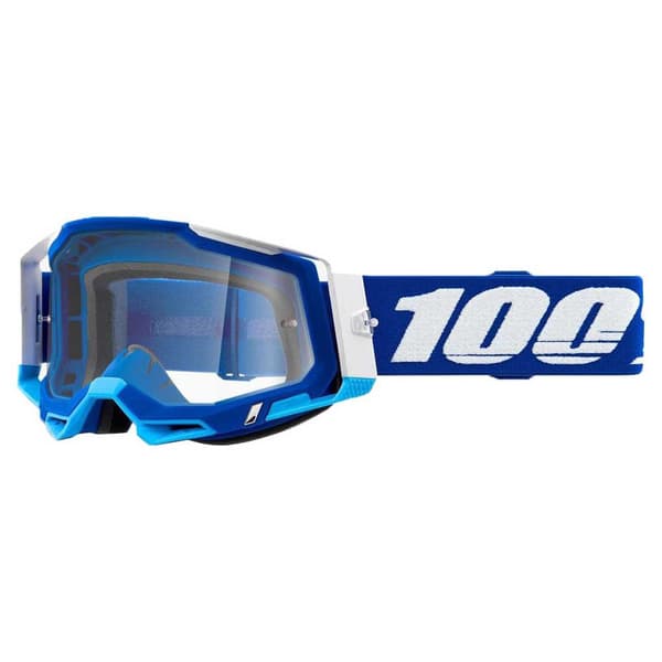 100percent Maske Racecraft 2 Blå Clear/CAT0