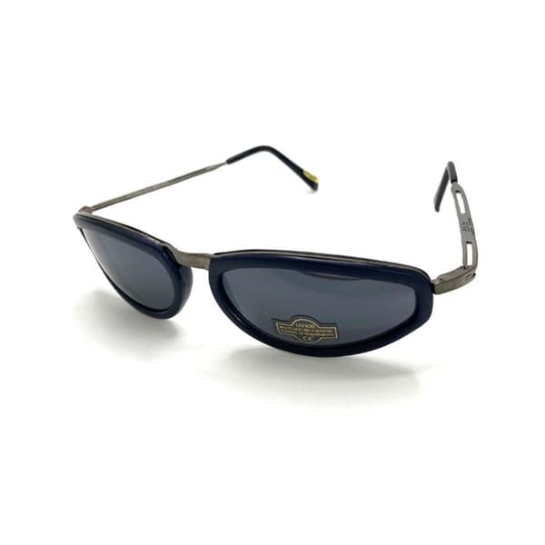 Sunglasses Sporty navy blue with mirror lens